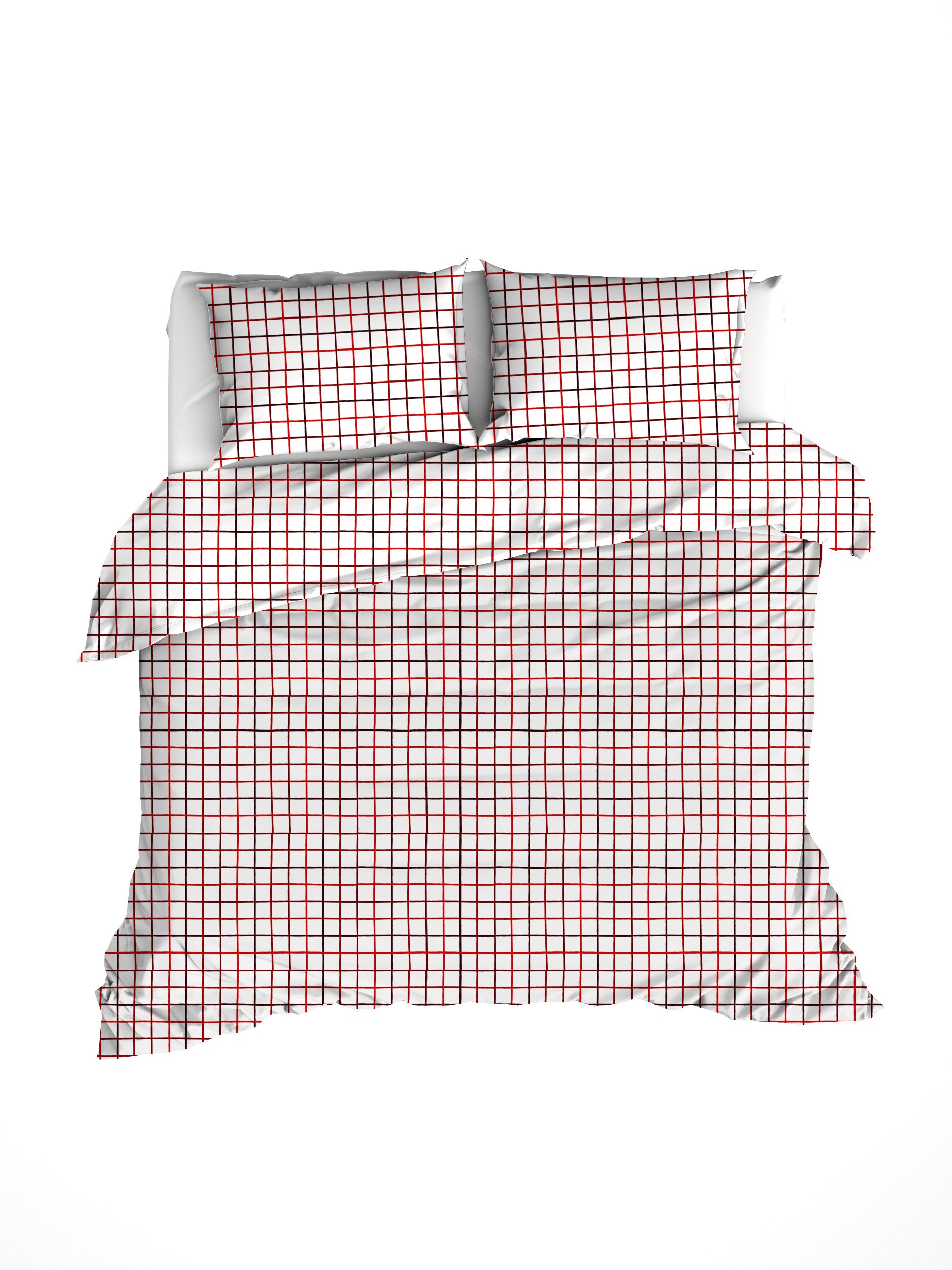 Parure Linge De Lit Odil Ruby Red