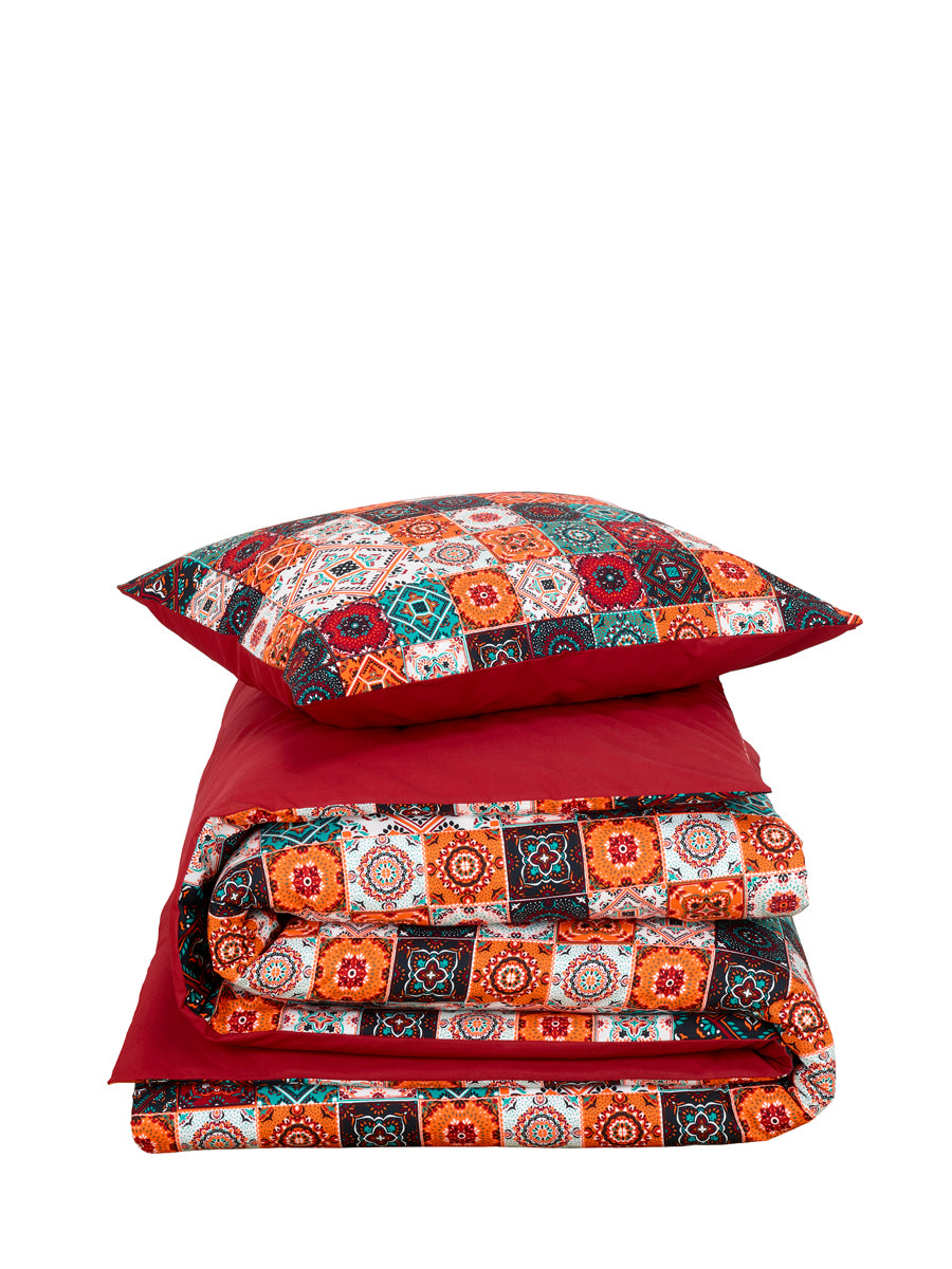 Smart Collection - Ankara Red Dahlia