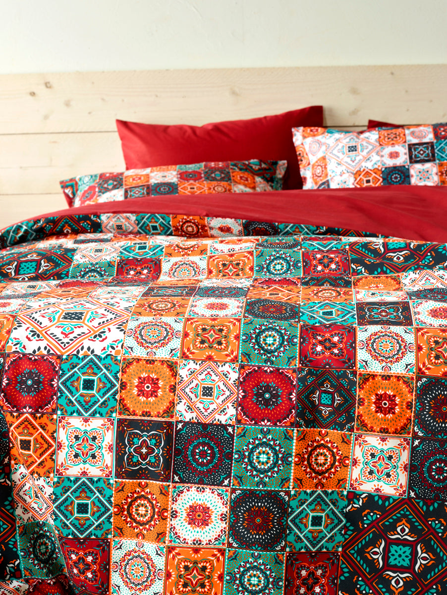 Smart Collection - Ankara Red Dahlia