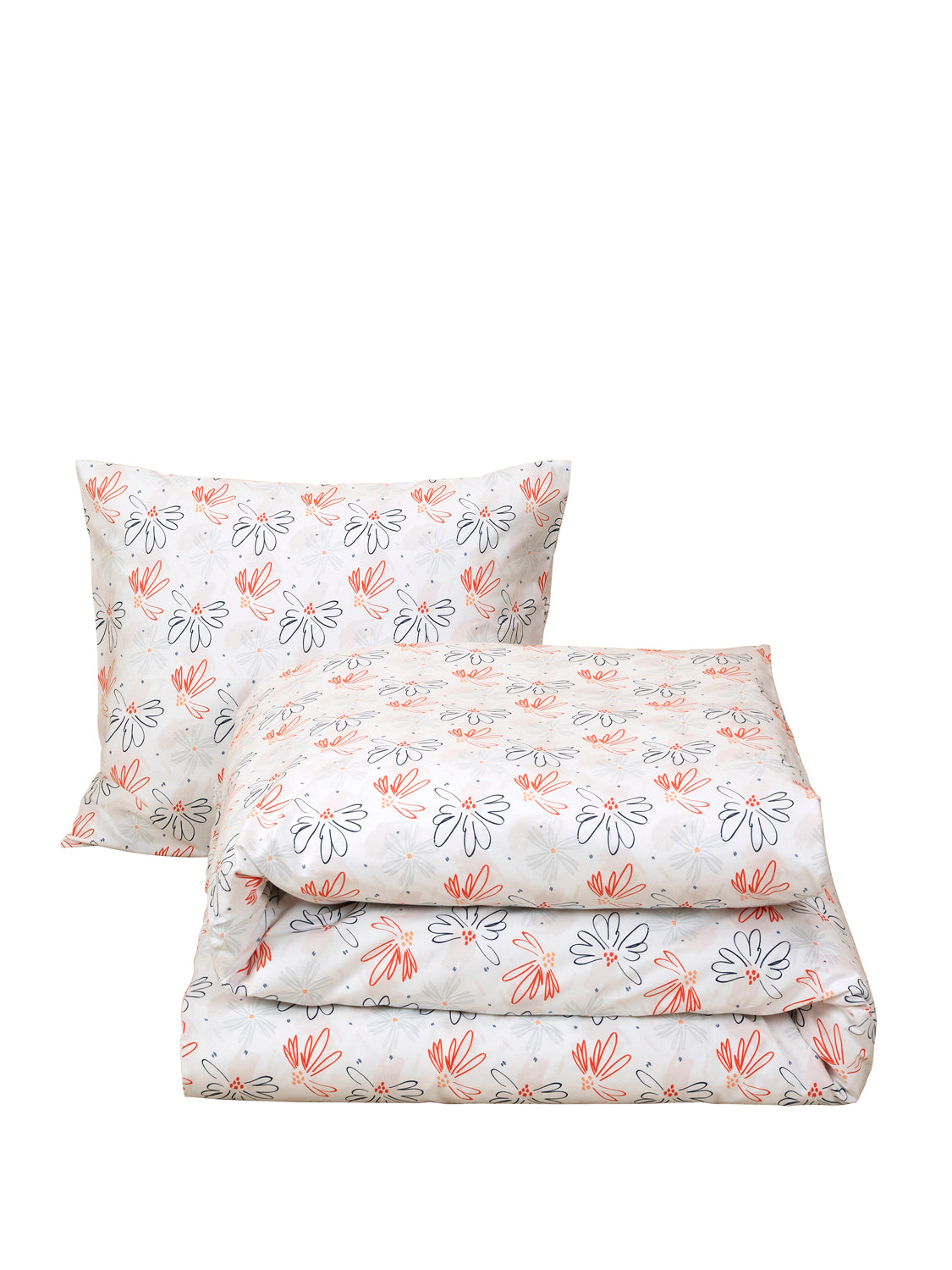 Parure Linge De Lit Odil Orange Blue