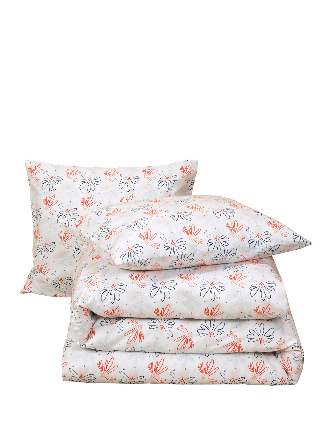 Parure Linge De Lit Odil Orange Blue