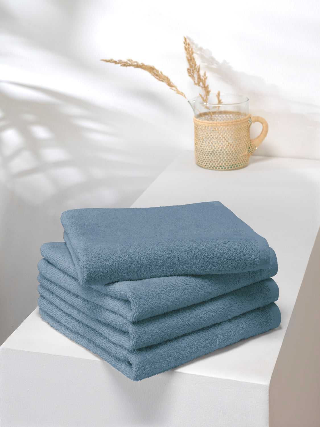 Linge De Bain Troy Stone Blue